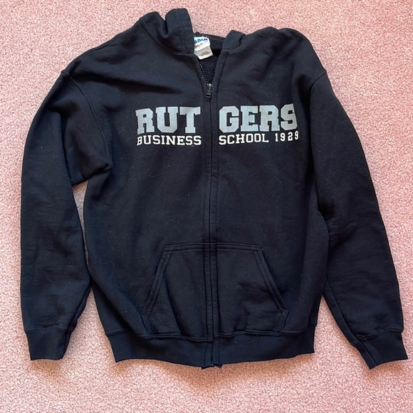 Gildan Jackets & Blazers - RUTGERS Business School 1929 College Zip Up Sweatshirt Size L